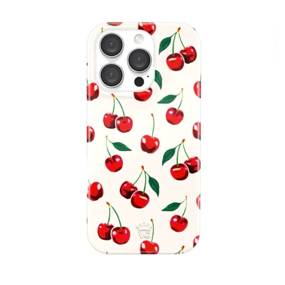 NWOB Velvet Caviar iPhone 16 Pro Case - Mon Cheri Cherry - Picture 2 of 10